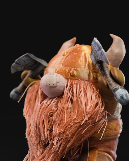 Wikinger Zwerg Horn Helm Trio Harald Hornhelm Trio Figur