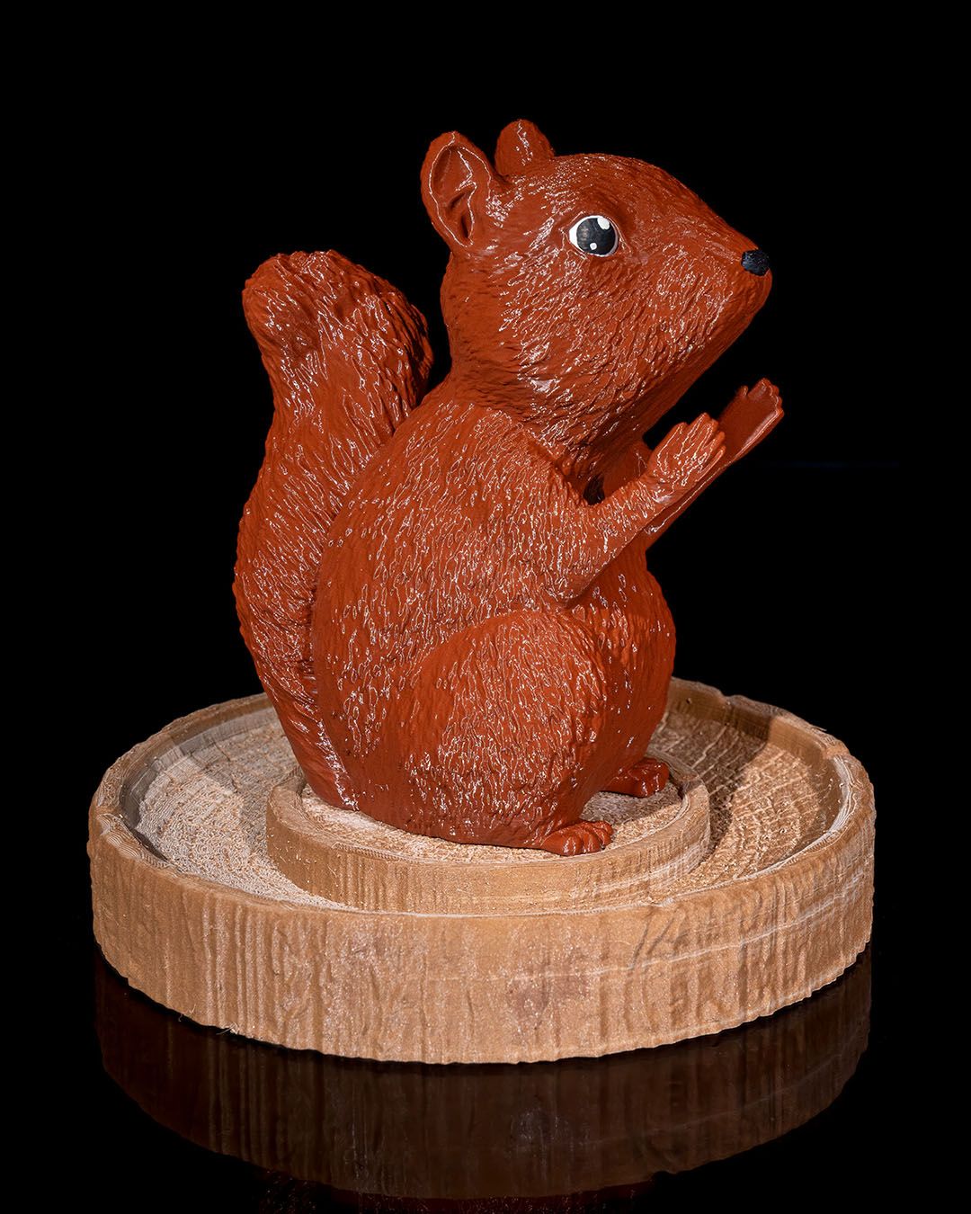 Eichhörnchen Kaffeekapselhalter Groß 19CM