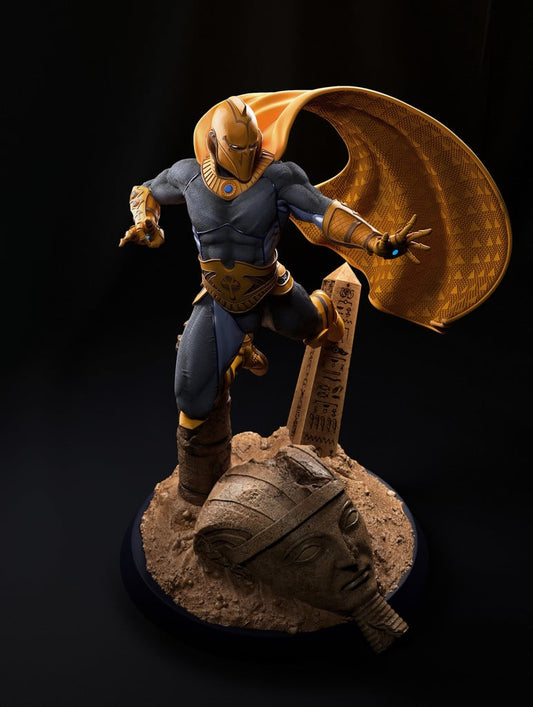 DC Doctor Fate Boyalı Figür Dr. Kent Nelson Figür Büyük Boy 25CM