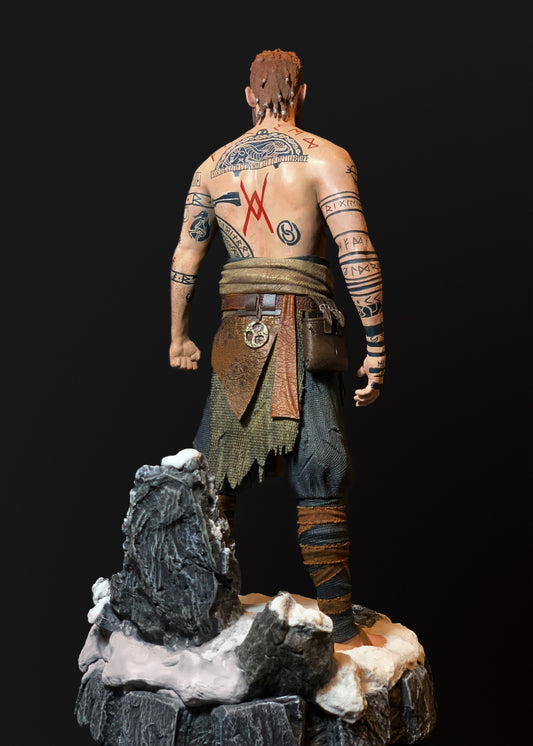 God Of War Baldur God Of War Barbar Baldur Figür Büyük Boy 35CM