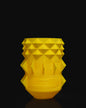 Tiki Dekorative Gesicht Gelbe Totem Vase