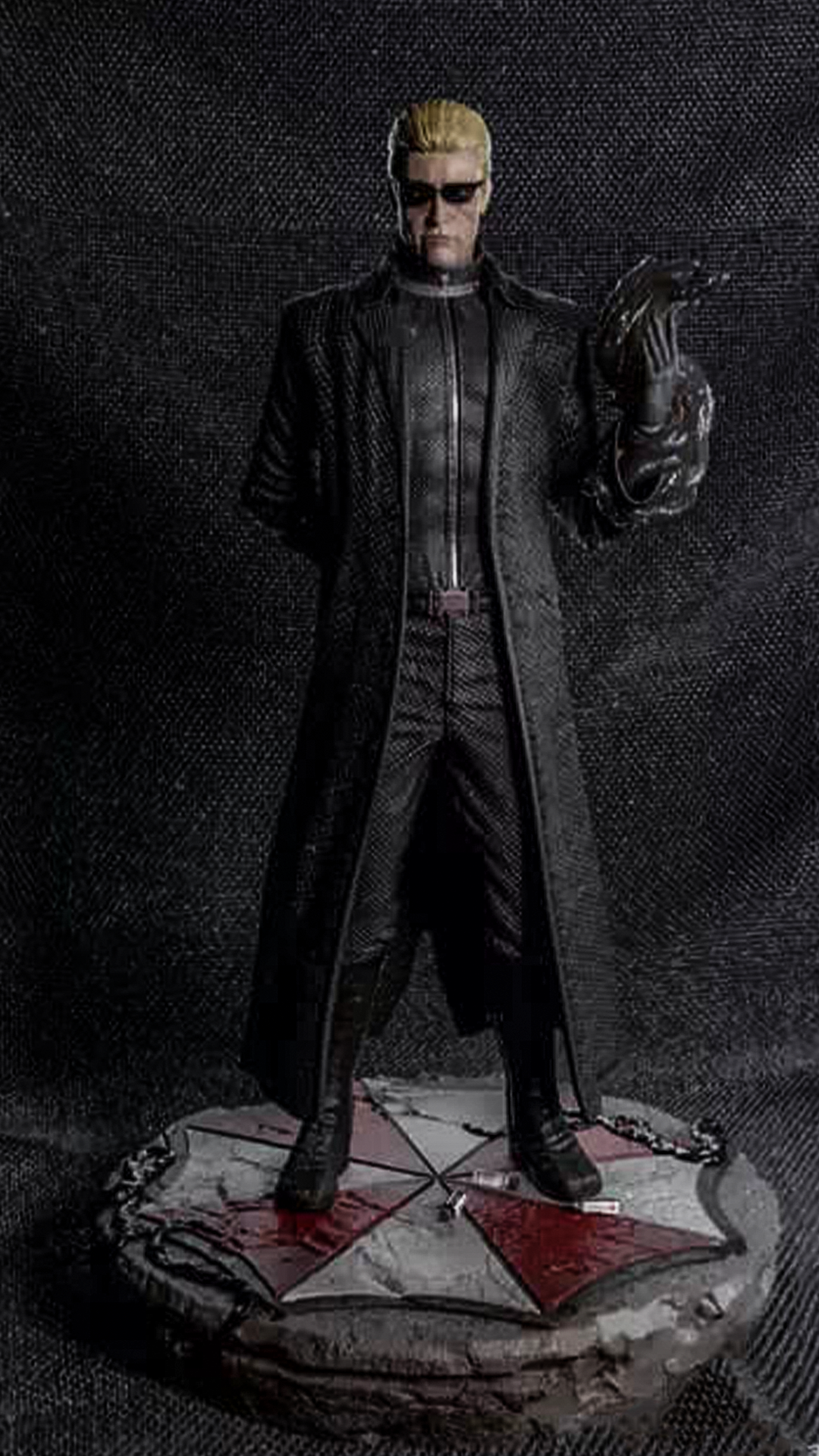 Resident Evil 5 Albert Wesker Figur 25CM Großformat
