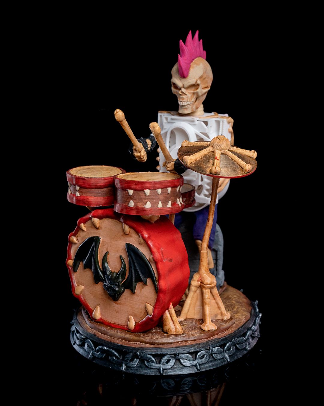 Mechaniker - Lars Ulribs Bemalte Figur 15 cm