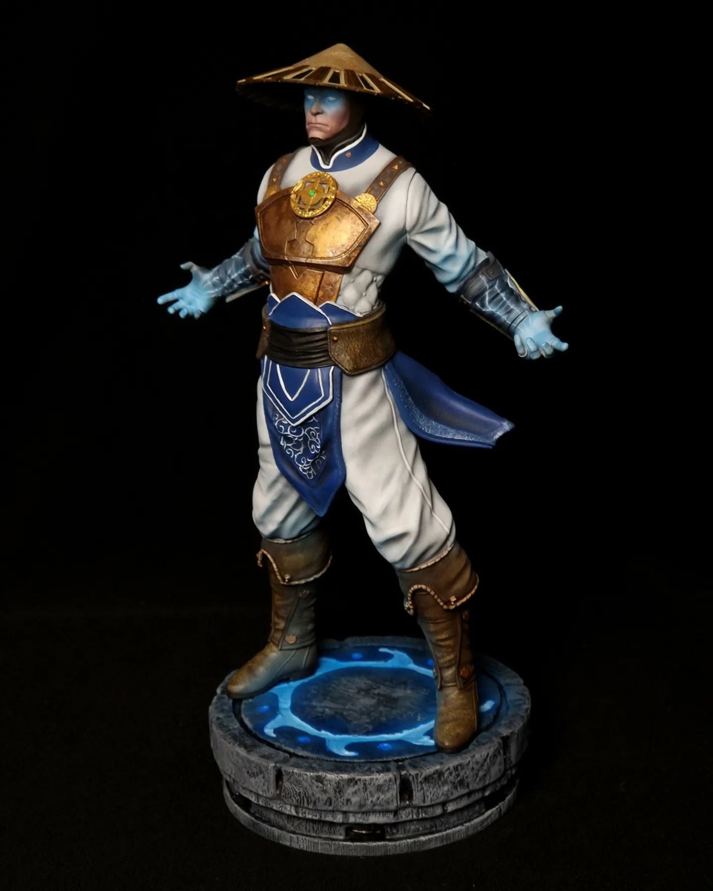 Mortal Kombat Raiden Figur Mortal Kombat Raiden Objekt Groß 25CM