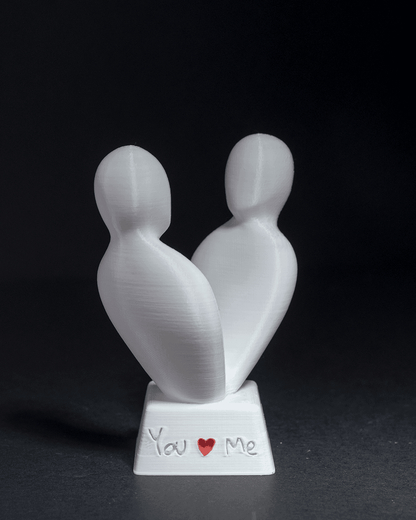 Personalisierte Romantische Valentinstagsgeschenk Paar-Skulptur Desktop Dekorationsobjekt