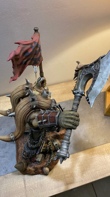 World Of Warcraft Hellscream Figur WOW Garrosh Hellscream Objekt 25CM Groß
