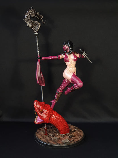 Mortal Kombat Mileena Figur Mortal Kombat Mileena Objekt Groß 25CM