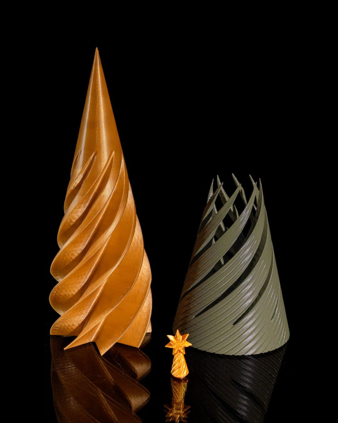 Weihnachtsbaumschmuck Modernes Tannenbaum-Dekor 19CM Groß