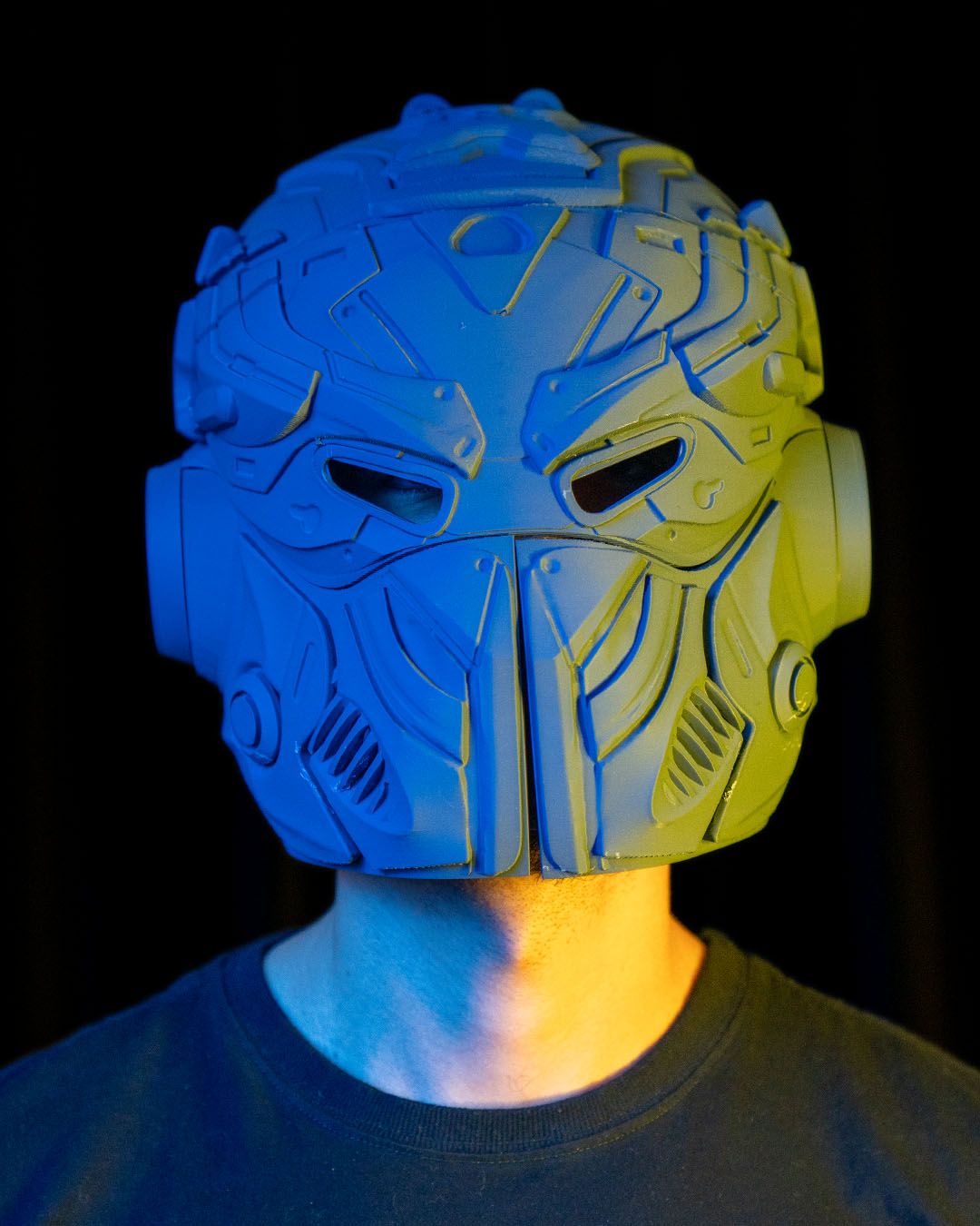 Halloween Predator Einzelner Wolf Maske Cosplay Predator Maske 24CM Tragbar