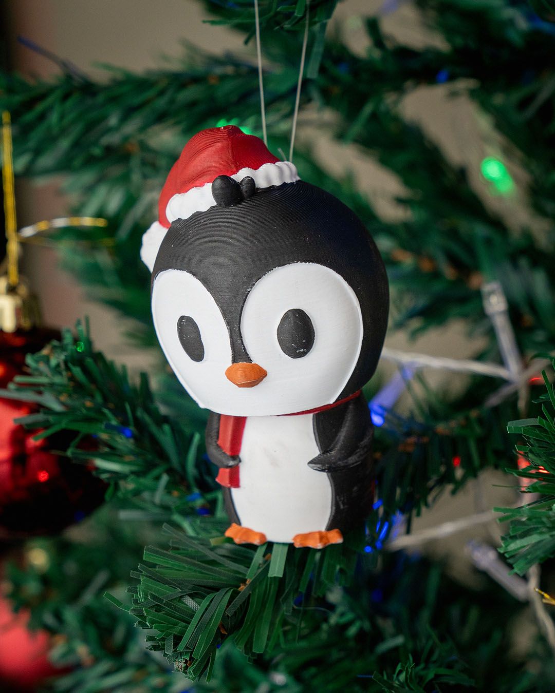 Alien Pinguin Weihnachtsdekoration Weihnachts-Pinguin Christbaumschmuck 18CM