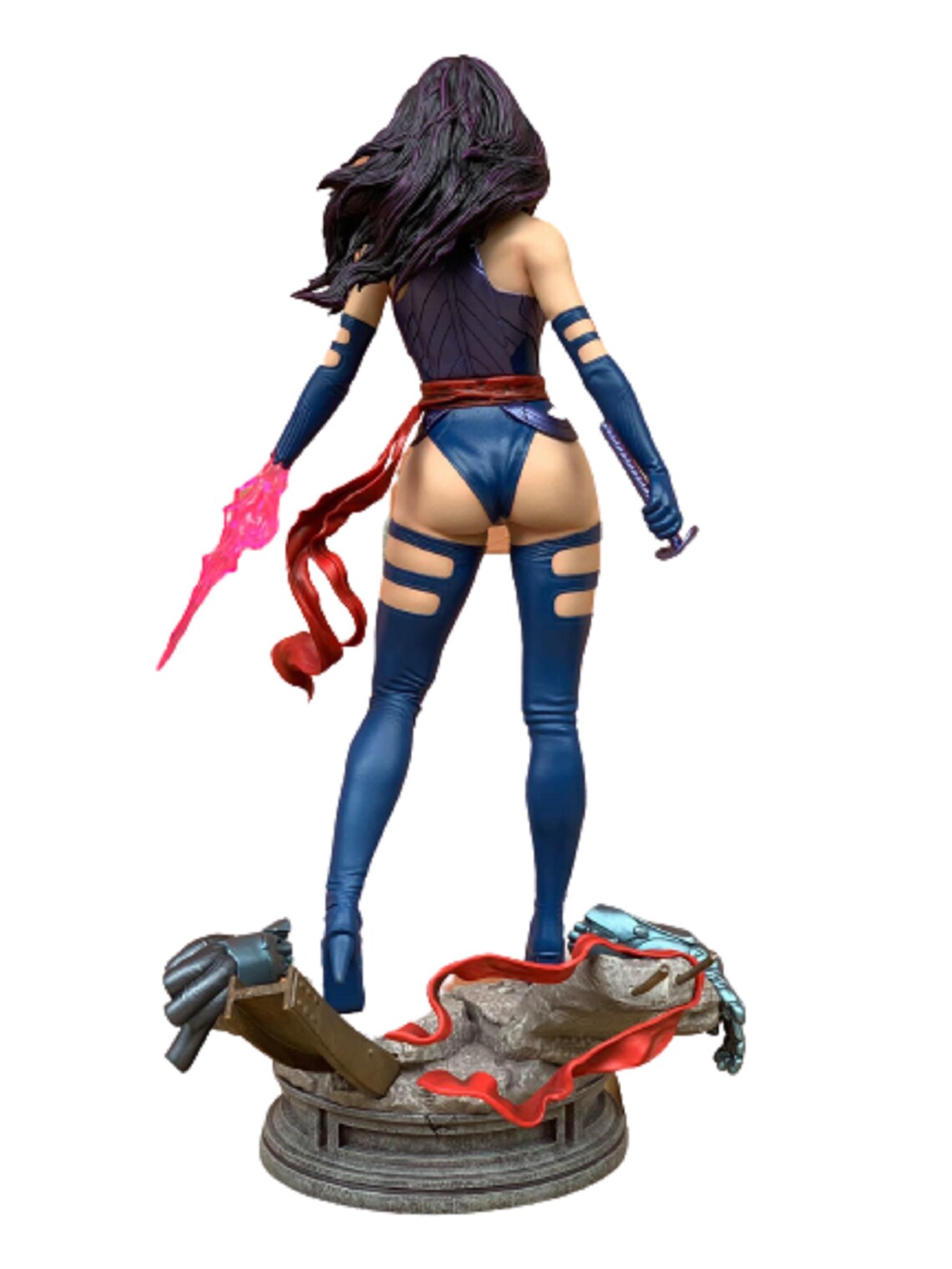 X-Men Apocalypse Psylocke Figur Olivia Munn Figur Groß 25CM