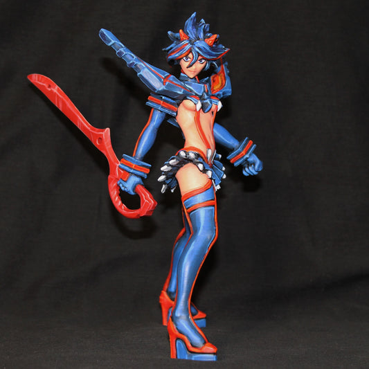 Kill la Kill Ryūko Matoi Figur Manga Bemalte Figur Große Größe 25CM