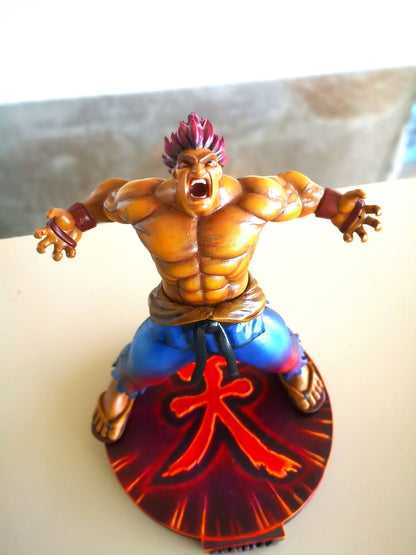 Street Fighter Wütender Akuma Figur Street Fighter Wütender Akuma Objekt 25CM Groß Bo