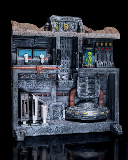 Area 51 Alien Base Diorama Area 51 27 CM BREITE