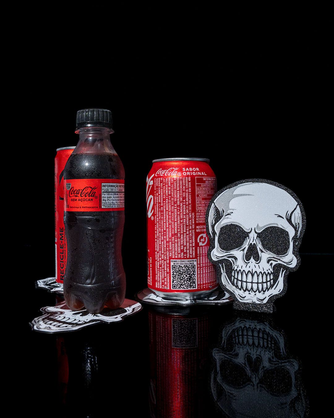 Halloween Totenkopf Totenköpfe Untersetzer 6er Set