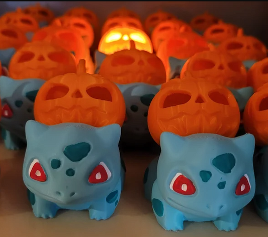 Pokemon Balbazar Bal Kabağı Tealight Pokemon Bulbasaur Tealight 11CM