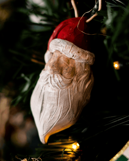 4er Weihnachtsbaumschmuck Weihnachtsbaumschmuck 4er Weihnachtsmann Schneemann Eichhörnchen Kiefer