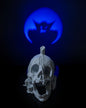 Halloween Totenkopf LED-Licht mit 11 Schatten Halloween Totenkopf LED-Lampe 14CM