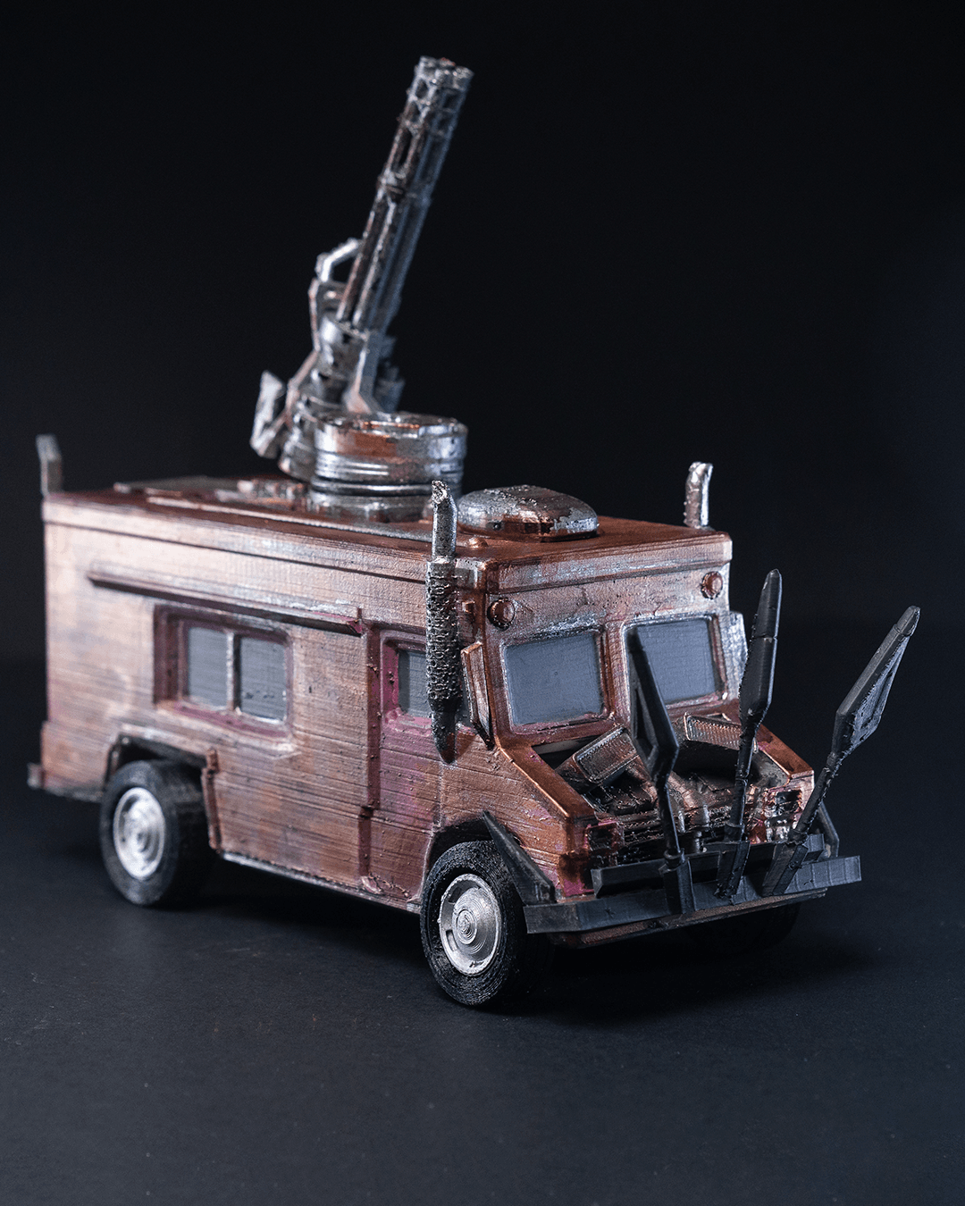 Walking Dead 3er Fahrzeugset Zombie-Apokalypse-Fahrzeugset Dekoratives Desktop-Objekt