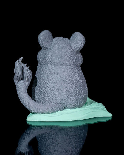 Schlafendes Chinchilla Dekorative Figur 14CM