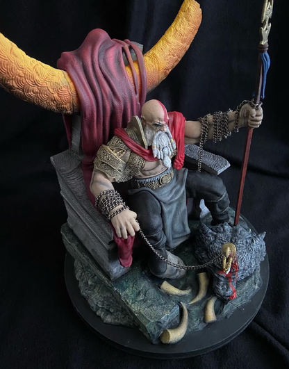 God of War Kratos Figur God of War Alter Kratos Objekt 25CM Groß