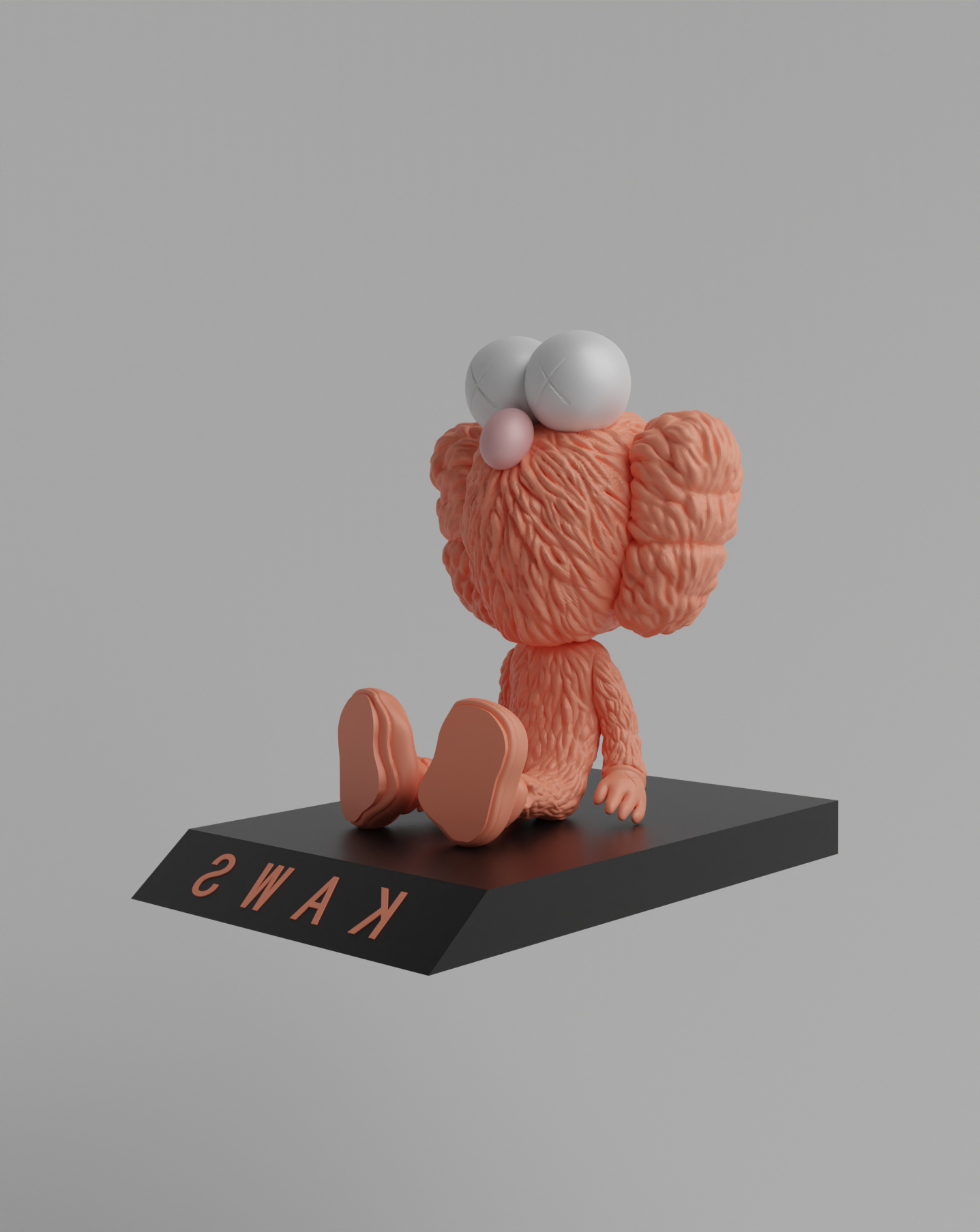 Kaws BFF Dekorative Schreibtischfigur, groß, 20 cm