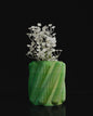Boor Spirale Grüne Vase