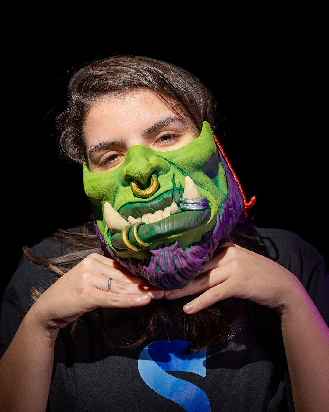 Halloween Warcraft Maske Ork Maske Halloween Ork Maske Cosplay Ork Maske