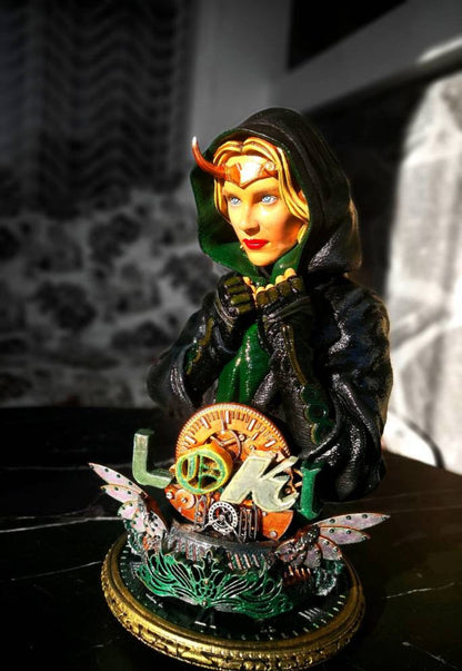 Wicked Marvel Sylvie Büste Marvel Sylvie Laufeydottir Büste Übergröße 20CM