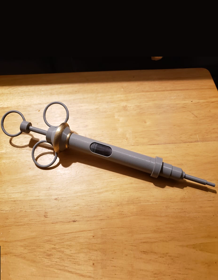 Cosplay Pestdoktor Spritze Cosplay Spielzeugspritze