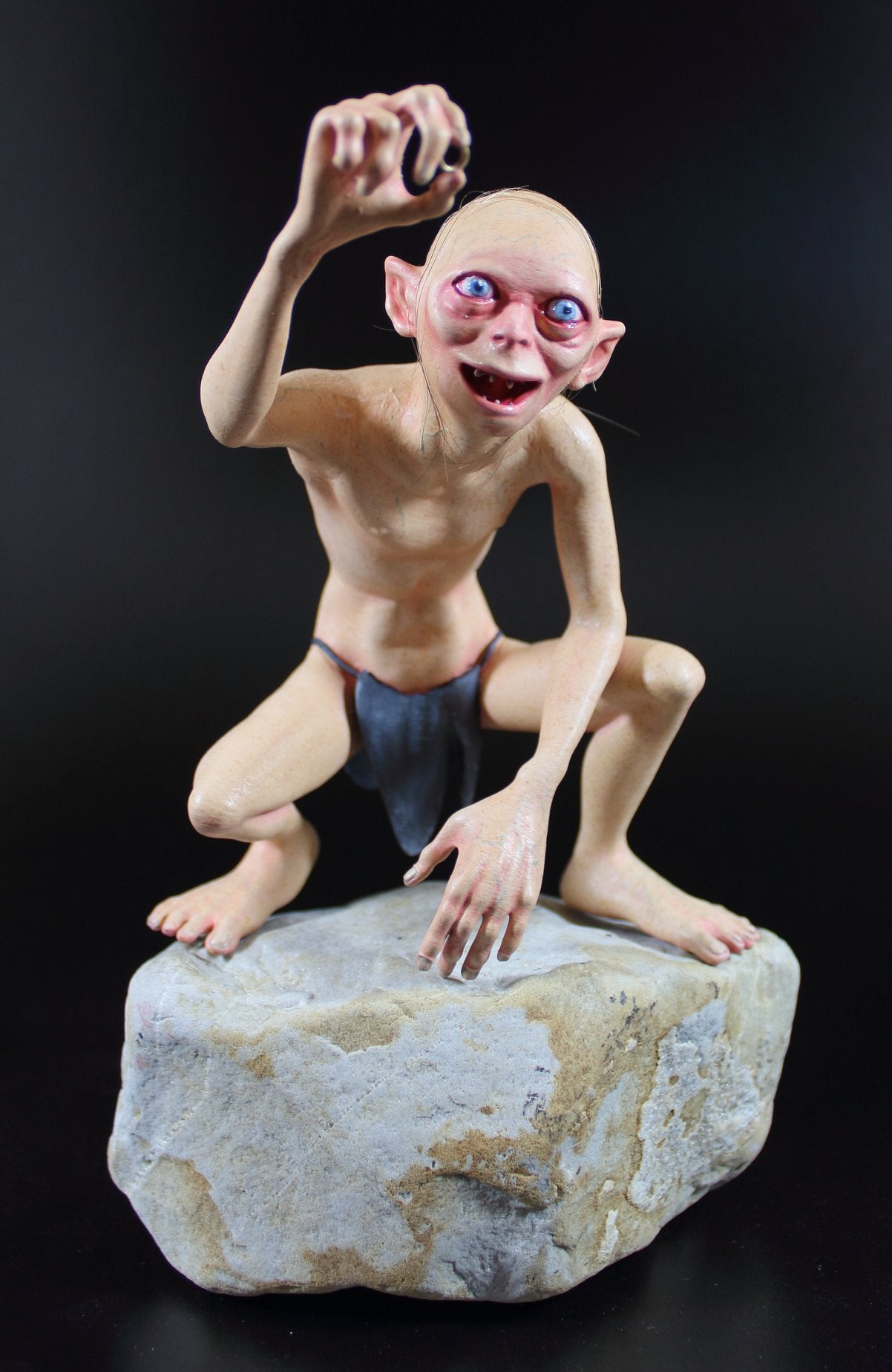 Herr der Ringe Gollum Figur Herr der Ringe Gollum Mein Schatz Objekt 25CM