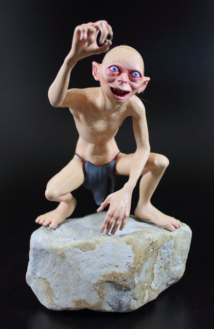 Herr der Ringe Gollum Figur Herr der Ringe Gollum Mein Schatz Objekt 25CM