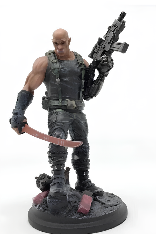 Shadowrun Sledge Figur Groß 25CM