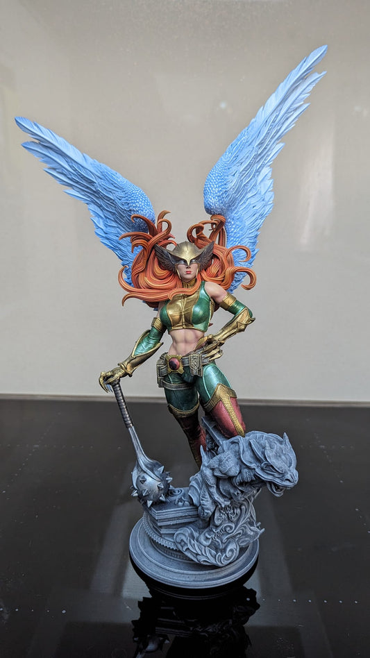 DC Comics Hawkgirl Figür Şahin Kız Obje 25CM Büyük Boy