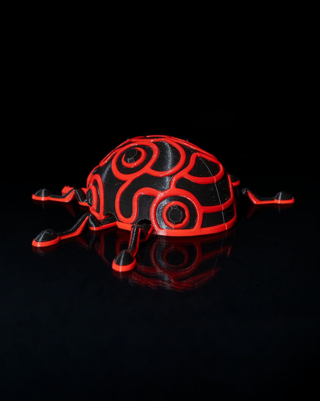 Bewegliche Marienkäfer-Schmuckschatulle 13 CM