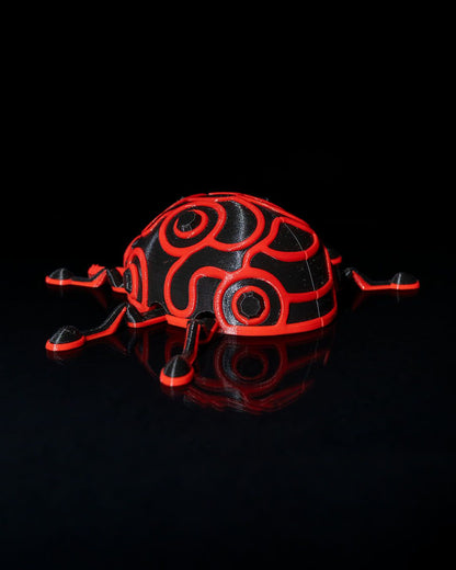 Bewegliche Marienkäfer-Schmuckschatulle 13 CM
