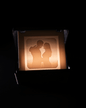 Personalisiertes romantisches Valentinstagsgeschenk – Leuchtende Fotobox für Erinnerungen