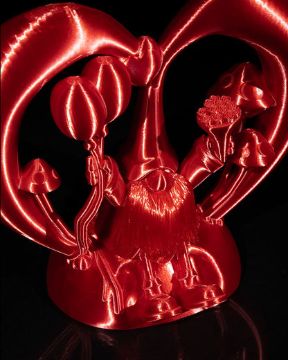 Romantisches Valentinstagsgeschenk Herz-Zwerg Dekorationsobjekt 18CM