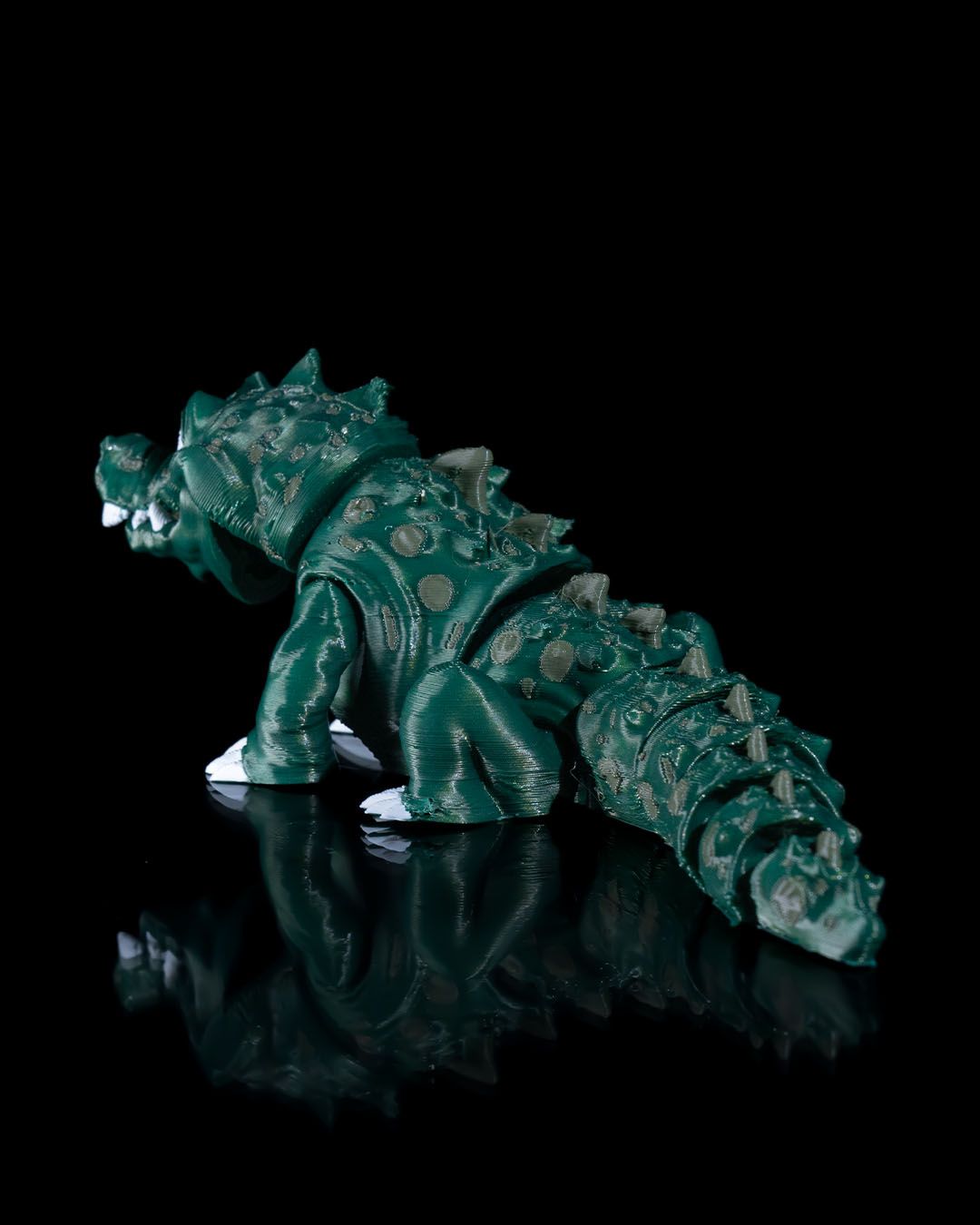 Krokodil Bewegliches Spielzeug Grünes Krokodil Spielzeug 16 CM