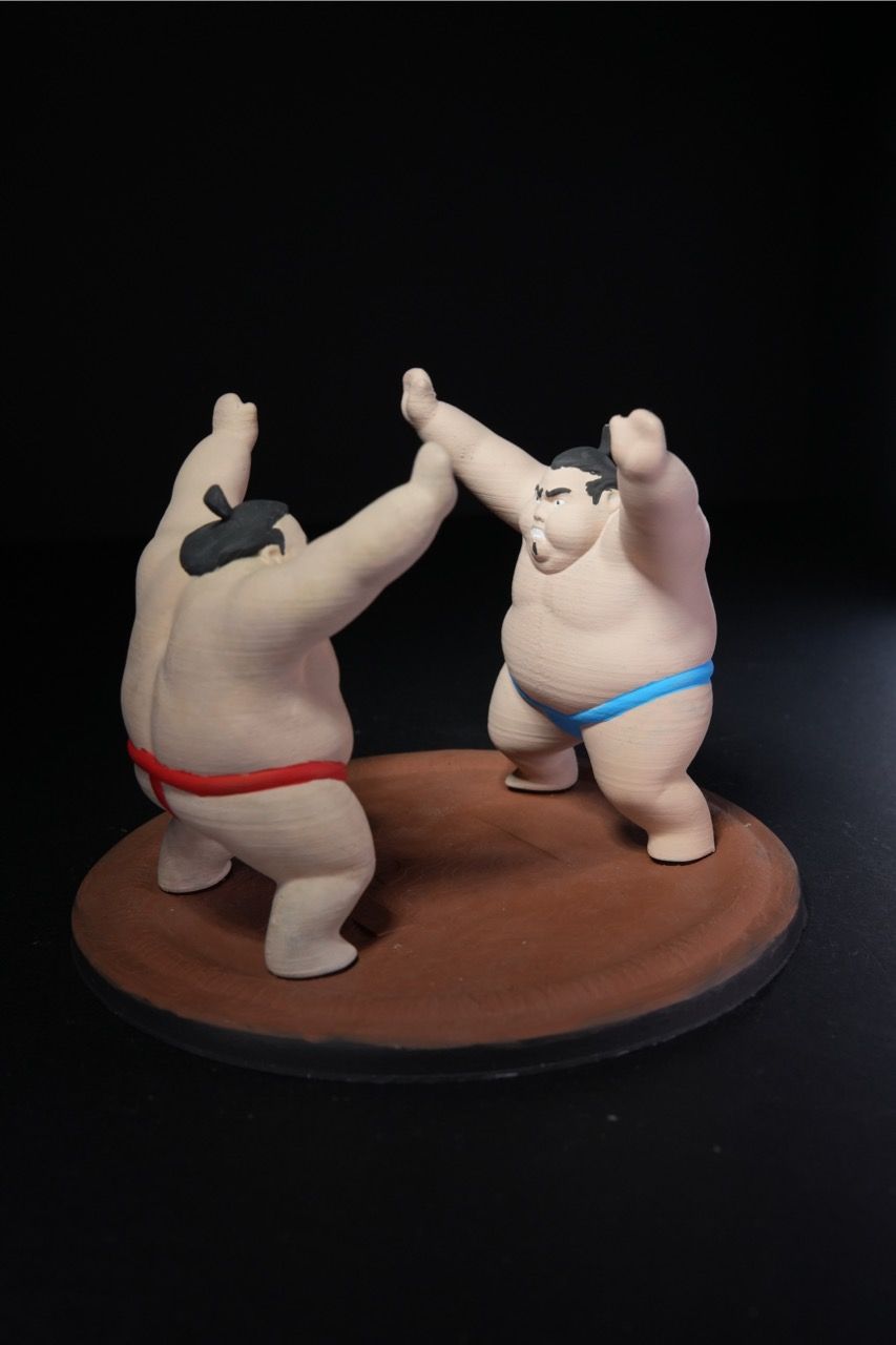 Sumo Serviettenhalter Sumo-Ringer Tischdekoration Serviettenhalter
