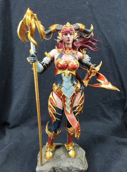 World Of Warcraft Alexstrasza Figur WOW Drachenkönigin Objekt 25CM Groß