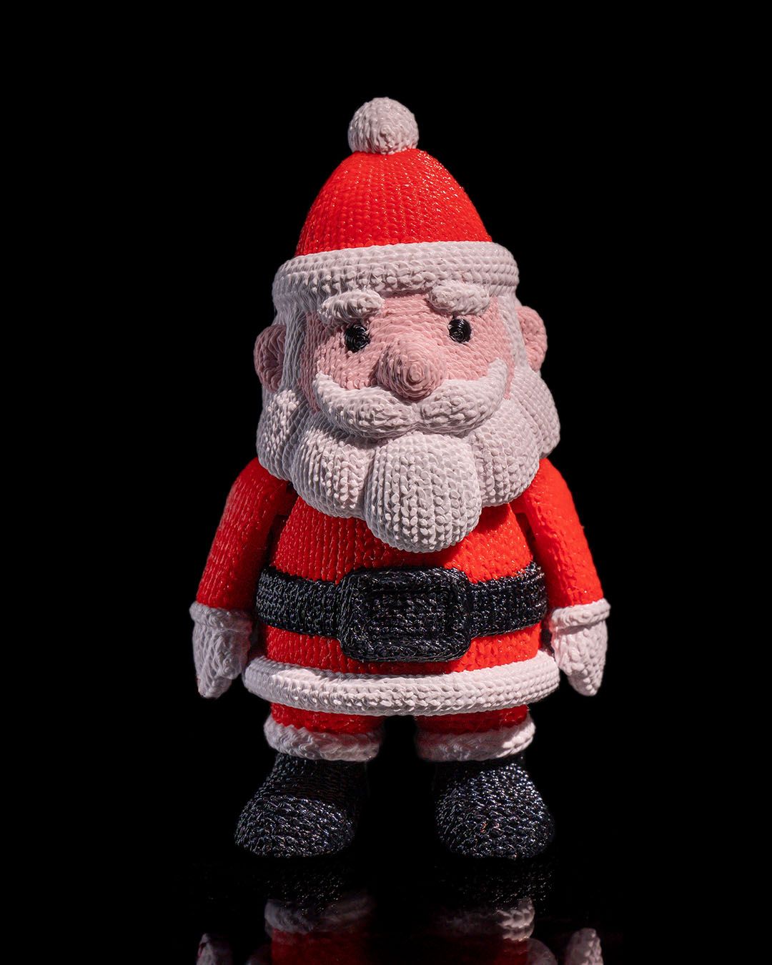 Weihnachtsdeko Weihnachtsmann Bewegliches Spielzeug 10CM