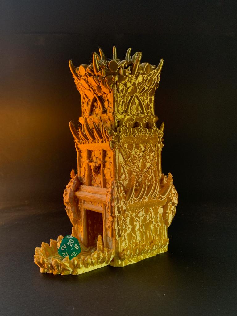 Herr der Ringe Ork Würfelturm Lord of the Rings Ork Würfelturm Deko Tisch-
