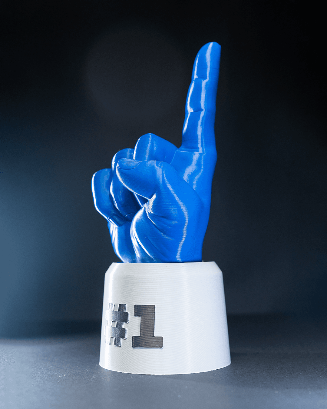 Personalisiertes Einhorn-Finger-Desktop-Dekoobjekt