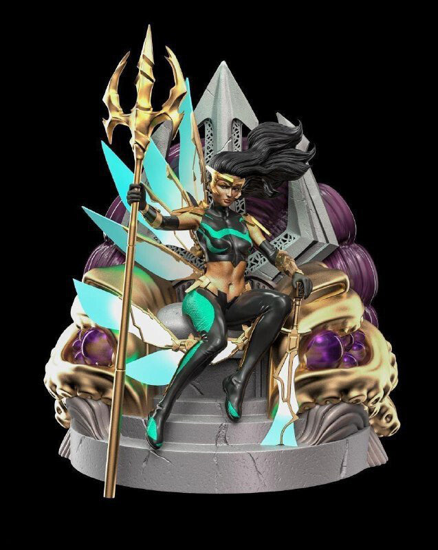 Marvel Pearl Pangan Bemalte Figur Agents of Atlas Pearl Pangan Figur Groß