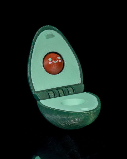 Avokado Tuvalet Hareketli Oyuncak Avokado Oyuncak 6CM