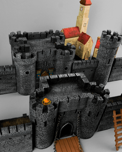 Age of Empires Festungs- und Hausspielset Wächter von Istanbul Dungeon Walls S