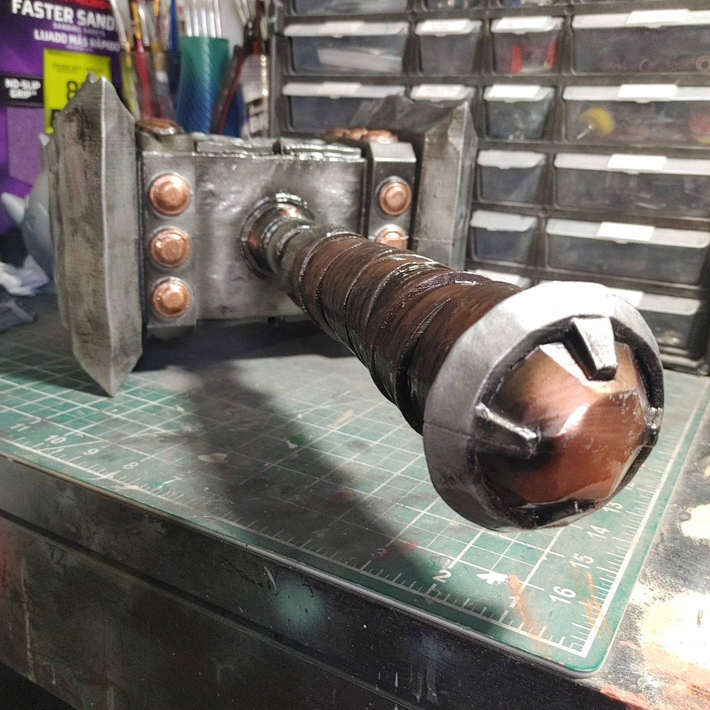 Doomhammer Warcraft Hammer WOW Doomhammer Warcraft Orgrim Doomhammer 25CM Büste