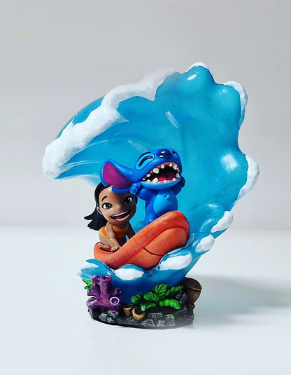 Lilo & Stitch Bemalte Figur Groß 25CM