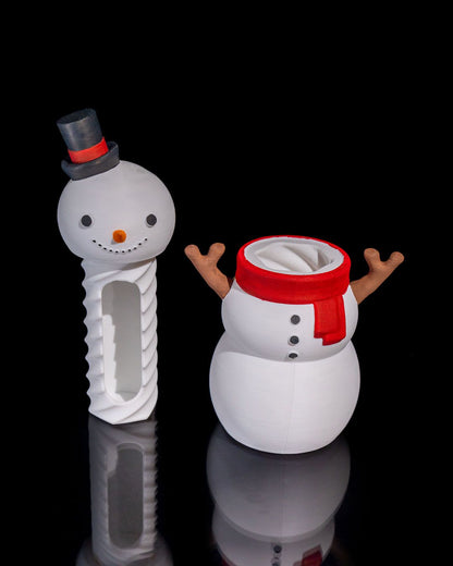 Weihnachtsgeschenk Schneemann Keksdose groß 26CM